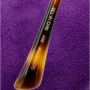 Gucci | Accessories | Gucci Oval Ladies Sunglassesbrown  display picture 2